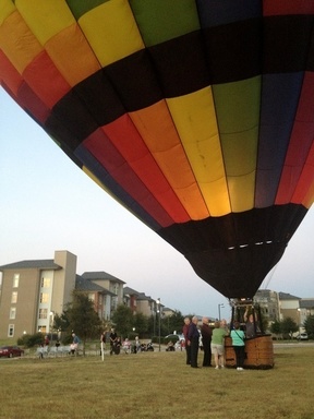 Hot Air Balloon visit to The Legacy Willow Bend.jp