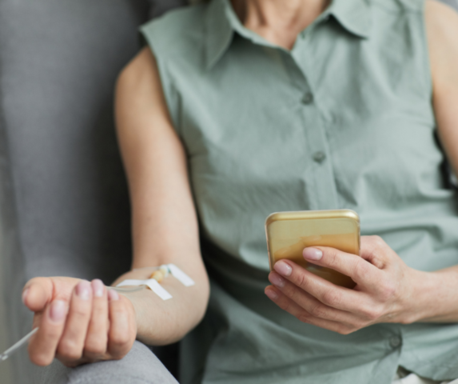 IV therapy can combat the signs of aging.