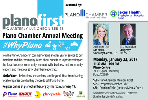 Plano First Annual Meeting