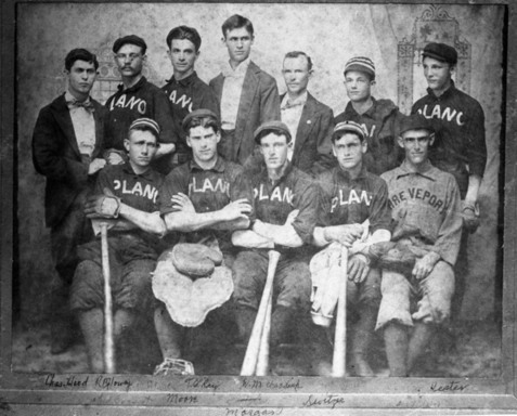 Planos first baseball team, from plano, texas the