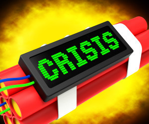 crisis-message-on-dynamite-shows-emergency-and-pro