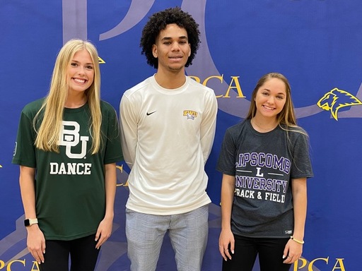PCA student athletes sign to compete at college